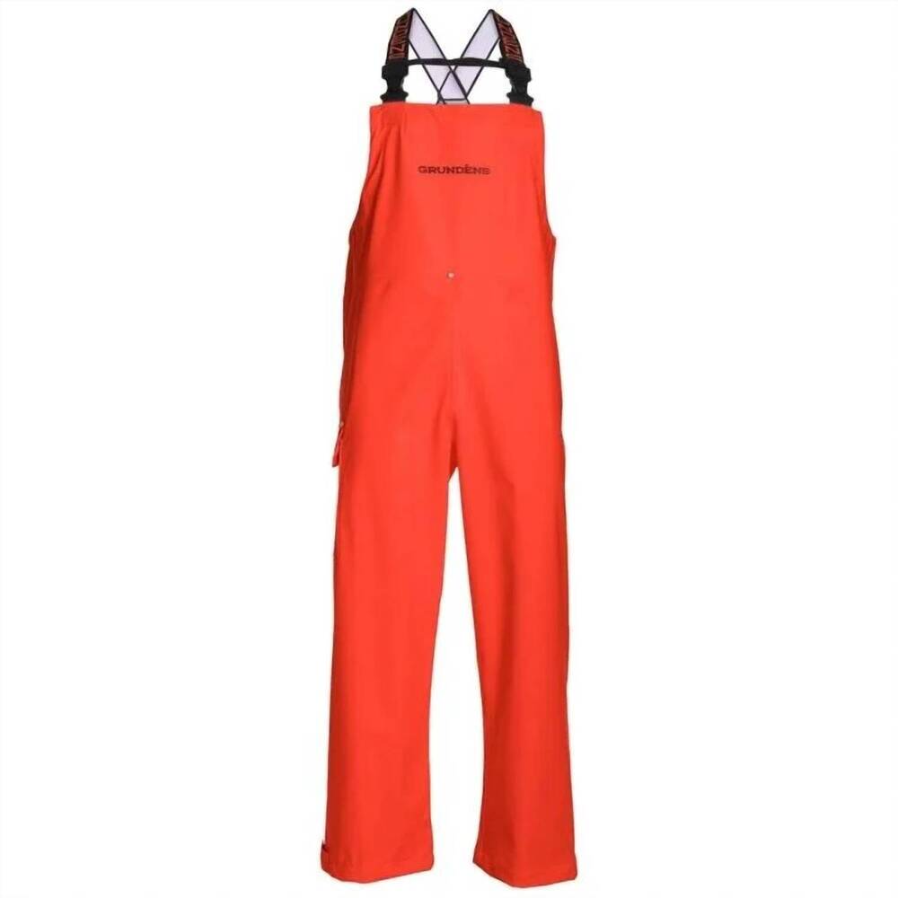 NEW GRUNDENS men's neptune fishing bib in orange